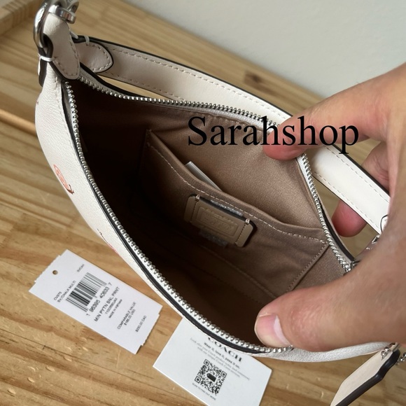 ✅Coach Mini Payton Hobo With Snail Print - Picture 10 of 13